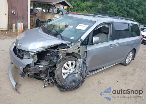 2014 Toyota Sienna Xle 7 Passenger из США, поврежденный, VIN 5TDDK3DC6ES079356